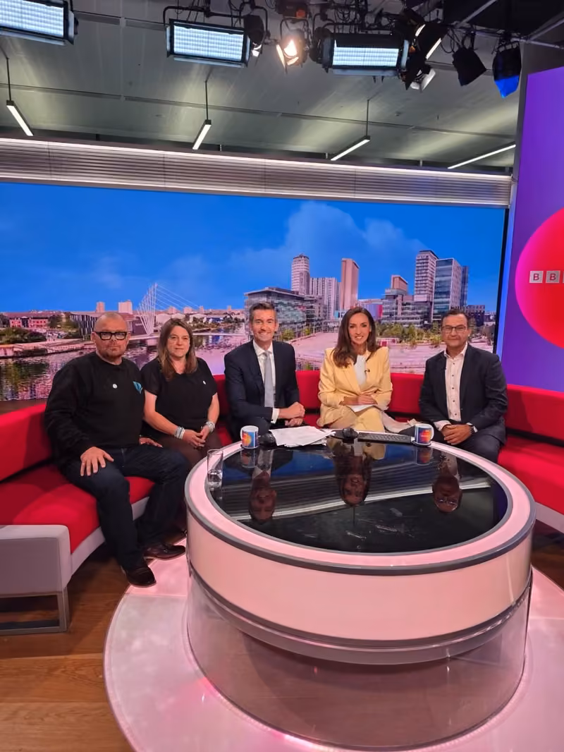 Crimestoppers staff on national TV as Fearless launches new knife crime campaign