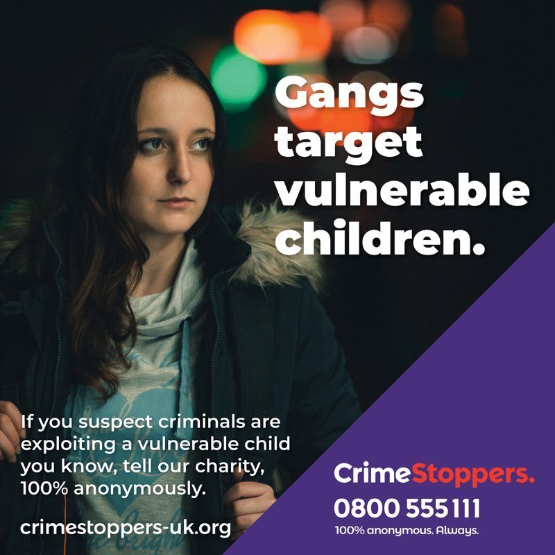 As reports rise, campaign warns of county lines drug gang exploitation 