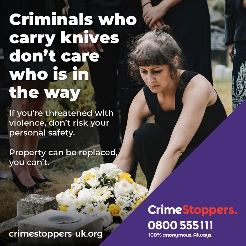 Knife enabled robbery can target anyone and it is increasing 