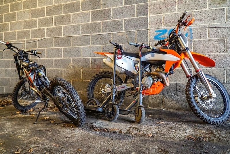 Illegal off-road bike activity across Scotland