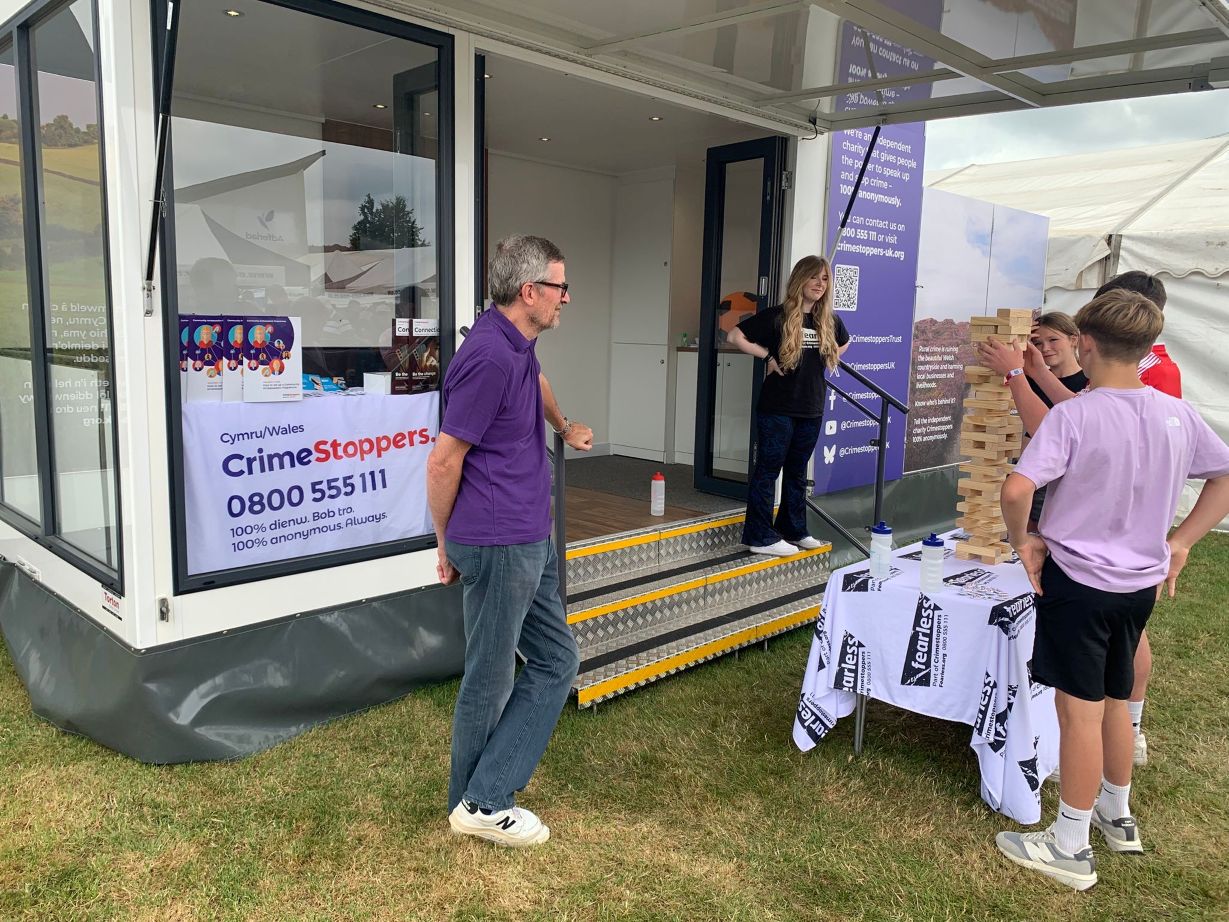 At the Royal Welsh Show