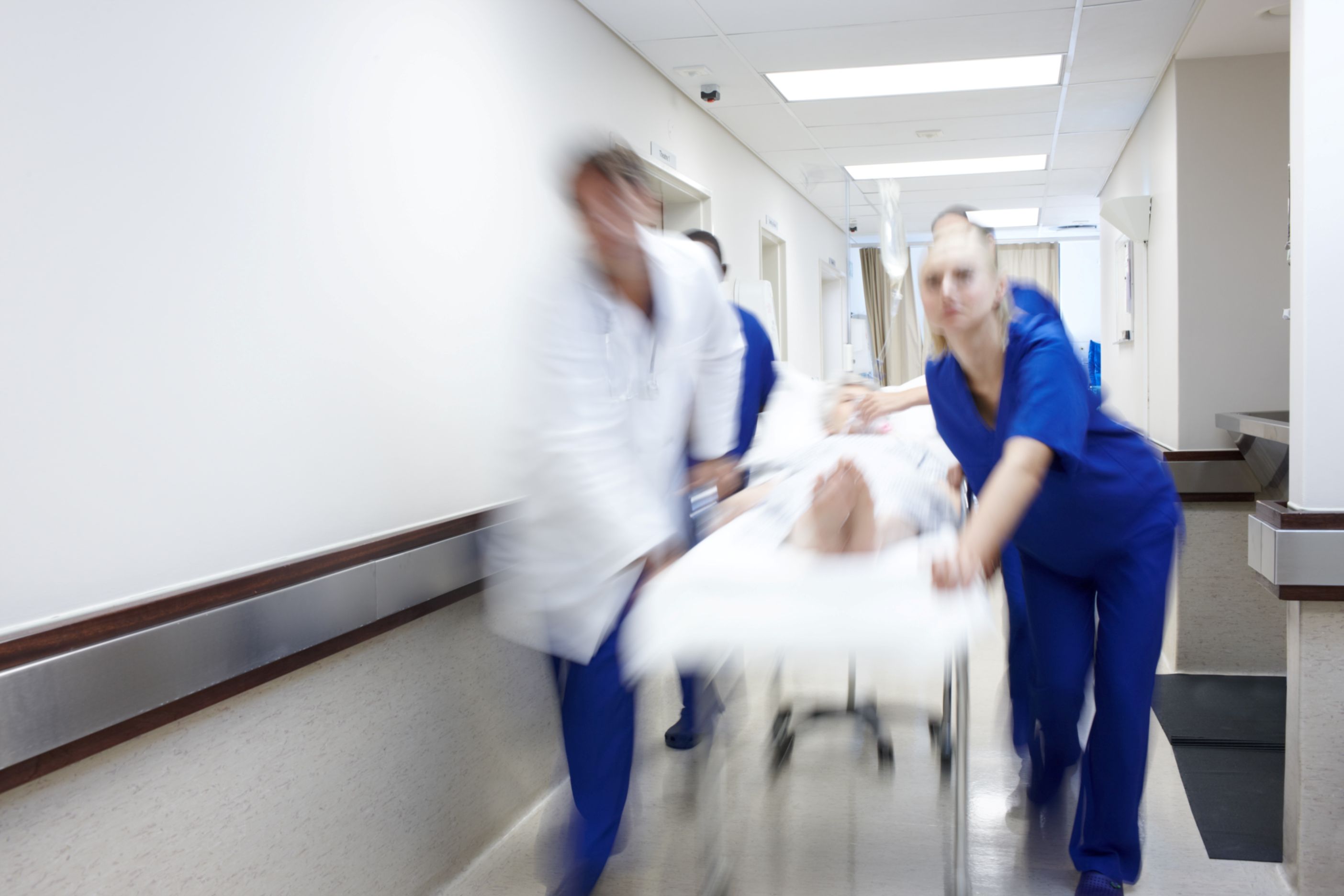 Patient in hospital