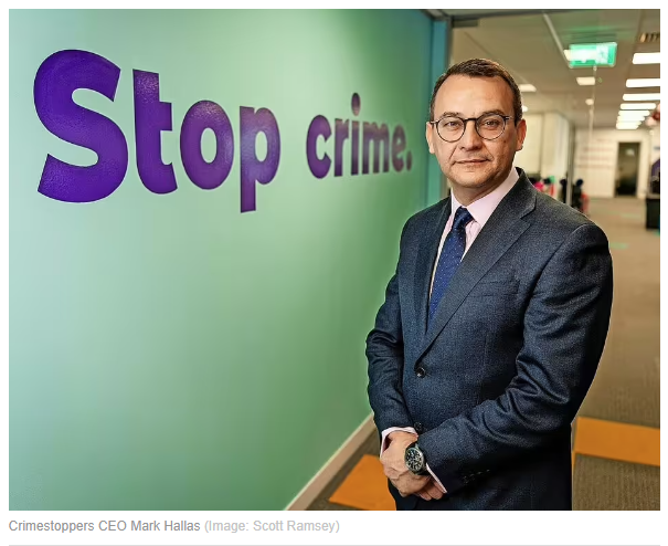 Sunday Express visit Crimestoppers