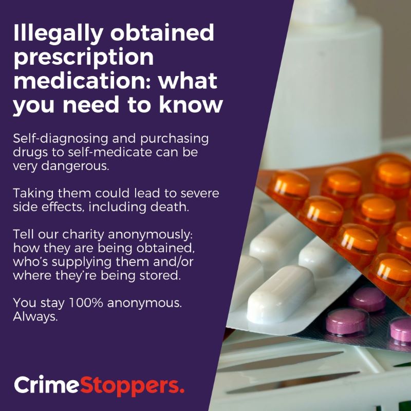 CS illegal prescription medication campaign