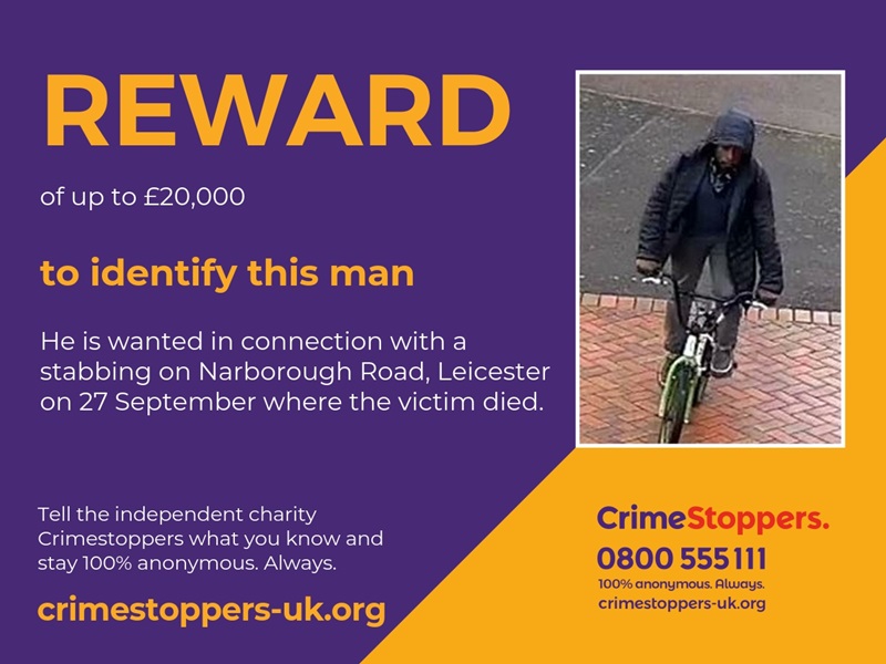 Crimestoppers Leicester murder appeal