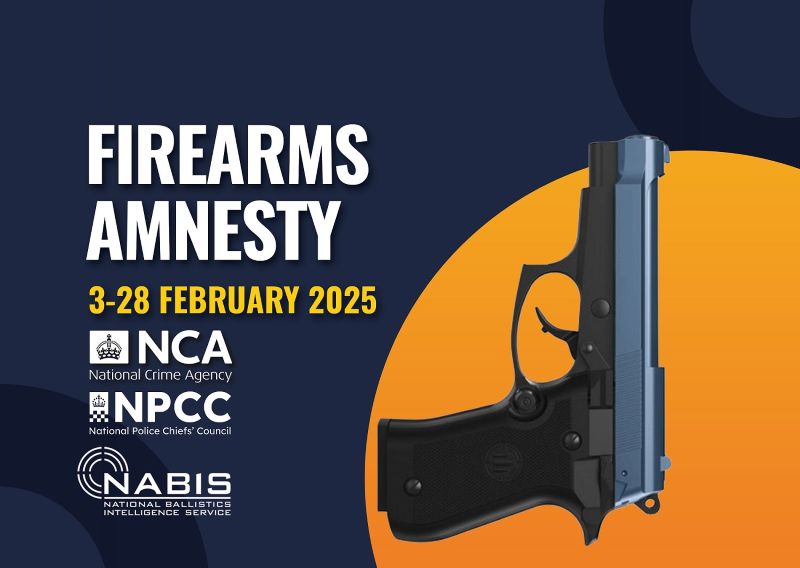 Firearms amnesty 3 - 28 February 2025