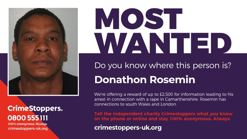 Most Wanted Donathon Rosemin