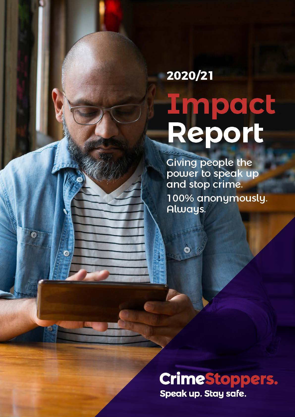Impact Report 2020/21 cover