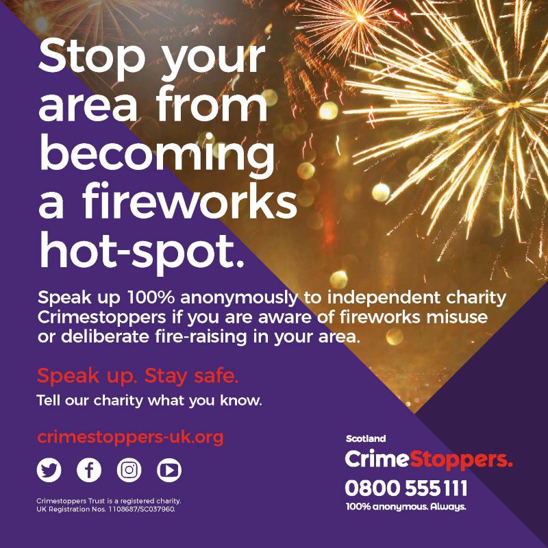 Fireworks safety campaign