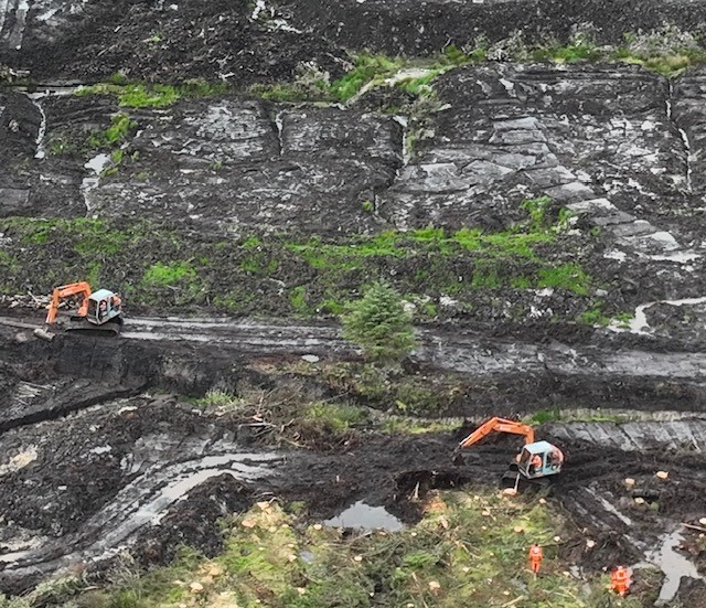 Bulldozers searching for the Disappeared