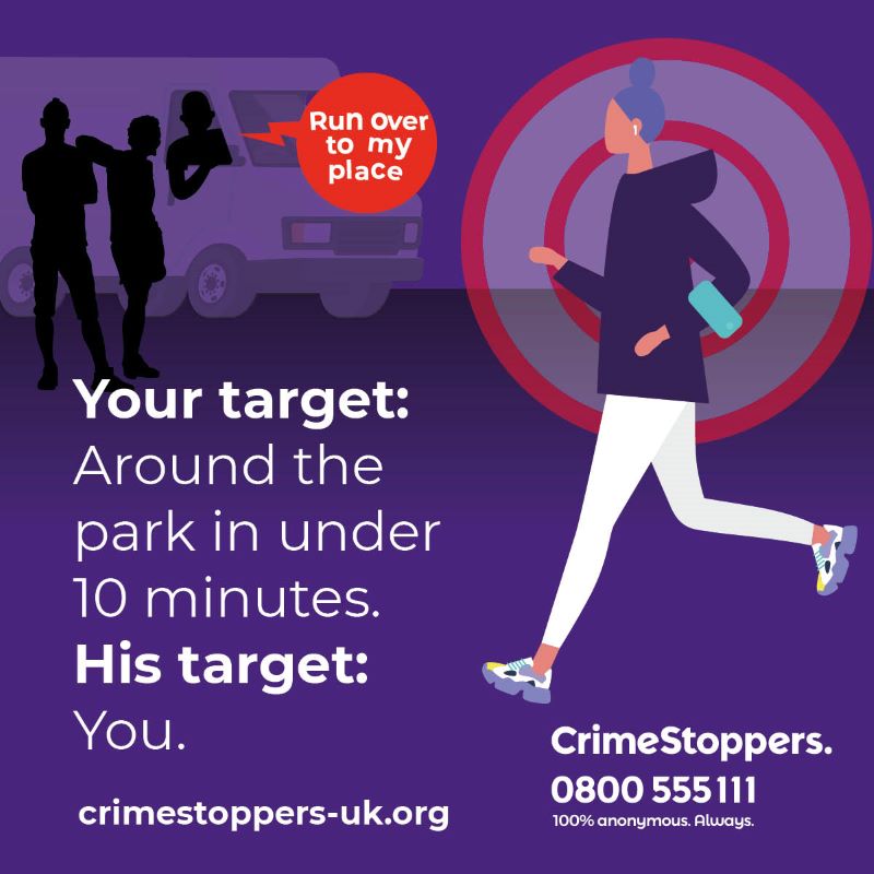 Crimestoppers sexual harassment campaign 2