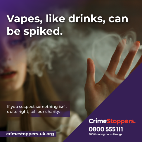 Vapes can also be spiked graphic