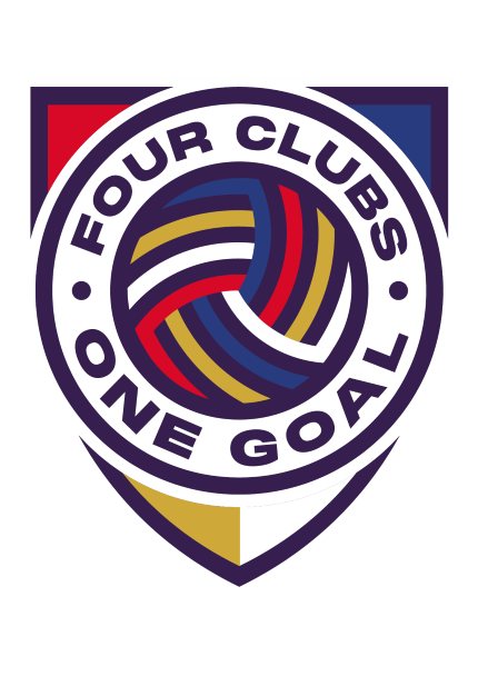 Four Clubs One Goal logo
