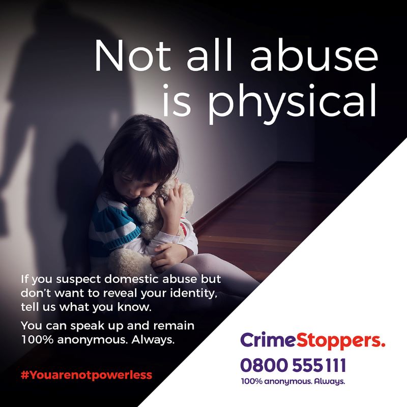 Not all abuse is physical campaign