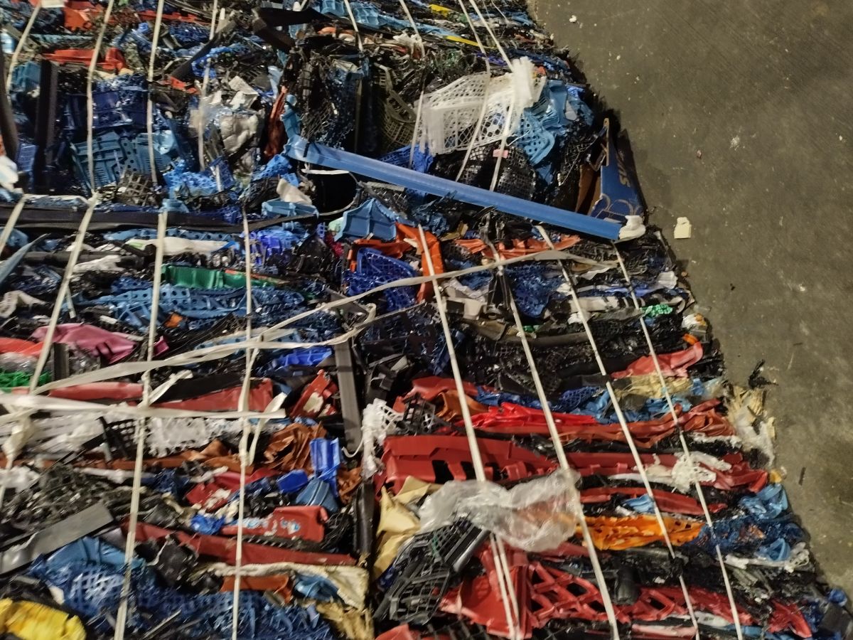 Illegal disposal of bread baskets