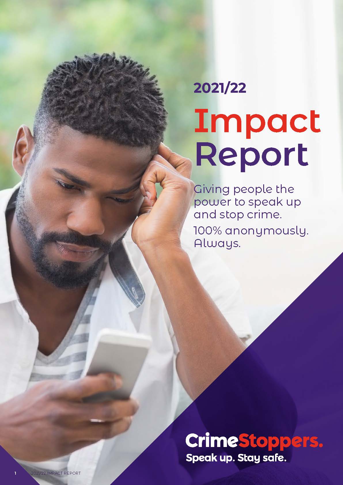 Impact Report 2021/22 cover