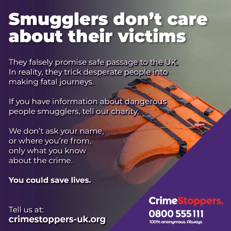 Crimestoppers people smuggling campaign